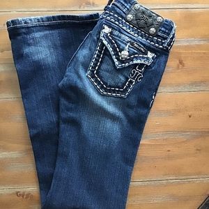 SOLD Miss Me Embellished Jeans Size 10 Big Girls
